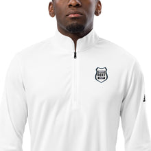 Load image into Gallery viewer, Quarter zip pullover BLUE HEROES OUTLINE