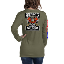Load image into Gallery viewer, Women&#39;s Long Sleeve FIREFIGHTER
